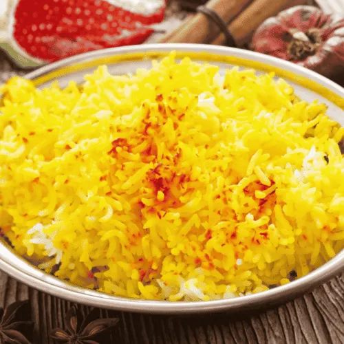 Chelo (Steamed Persian rice)