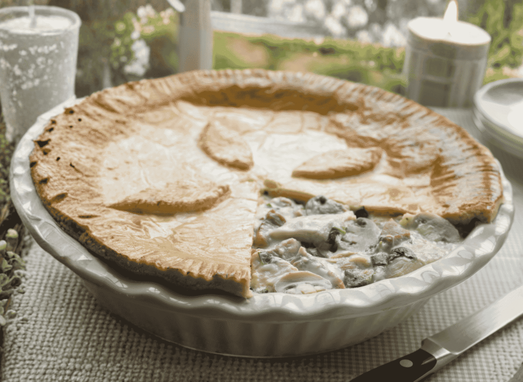 Chicken and Mushroom Pie