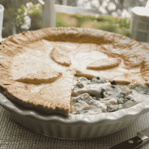 Chicken and Mushroom Pie