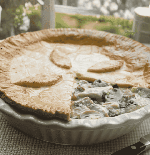 Chicken and Mushroom Pie