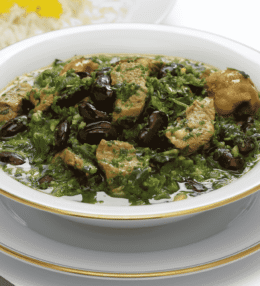 Ghormeh Sabzi (Herb and Kidney Bean Stew)