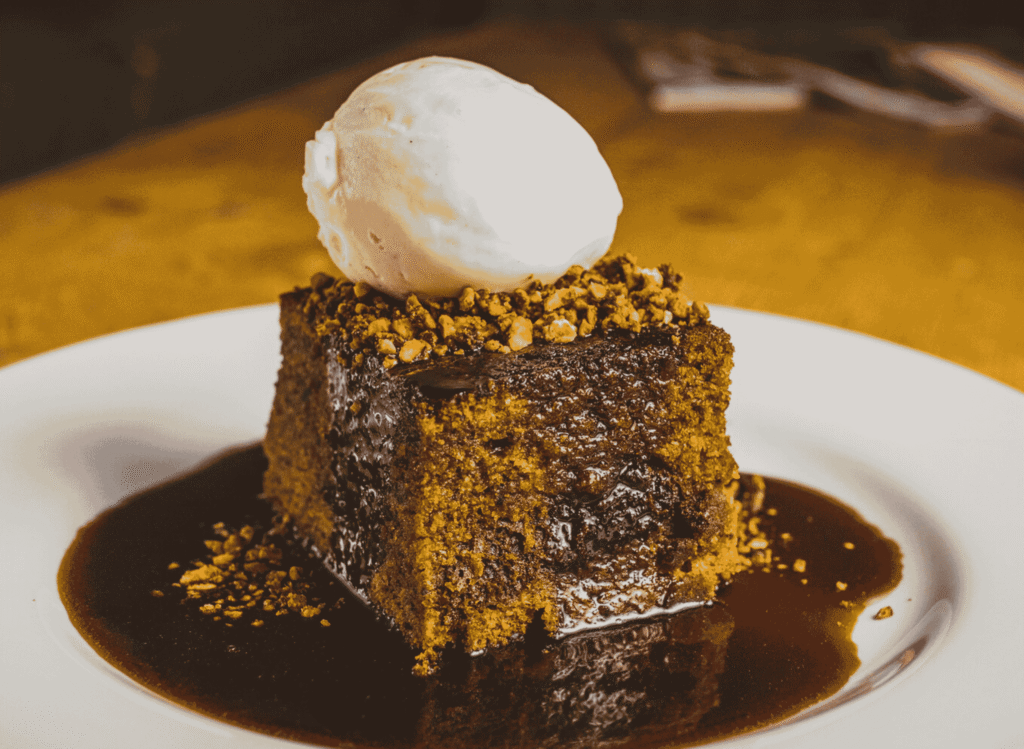 Sticky toffee pudding