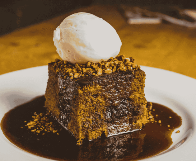 Sticky toffee pudding