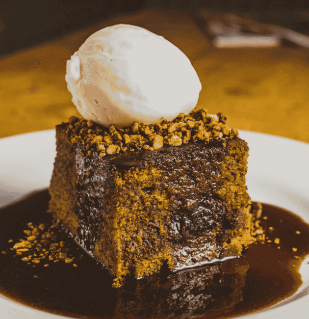 Sticky toffee pudding