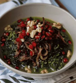 Ash Reshteh (Noodle and Herb Soup) 
