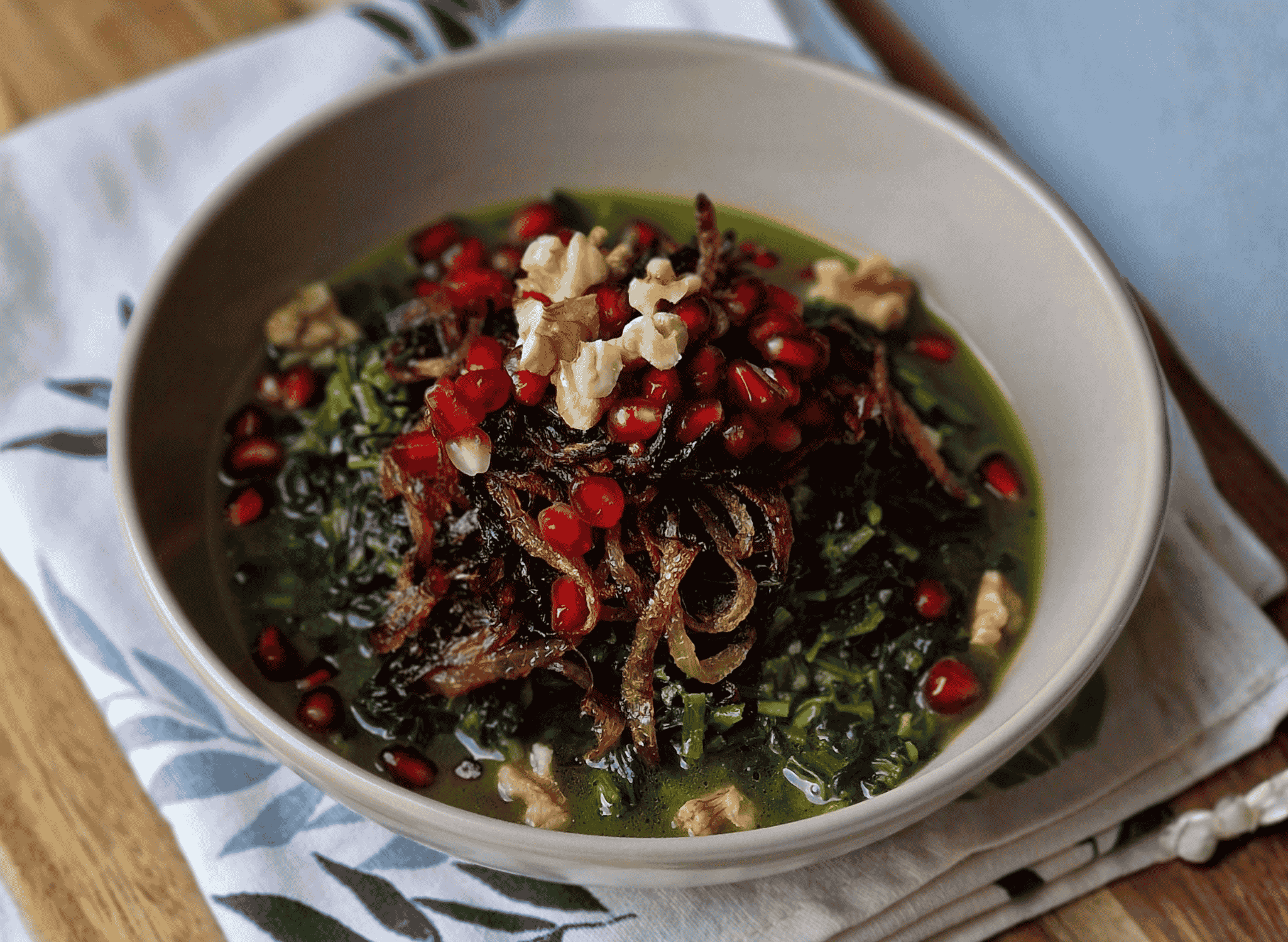 Ash Reshteh (Noodle and Herb Soup)