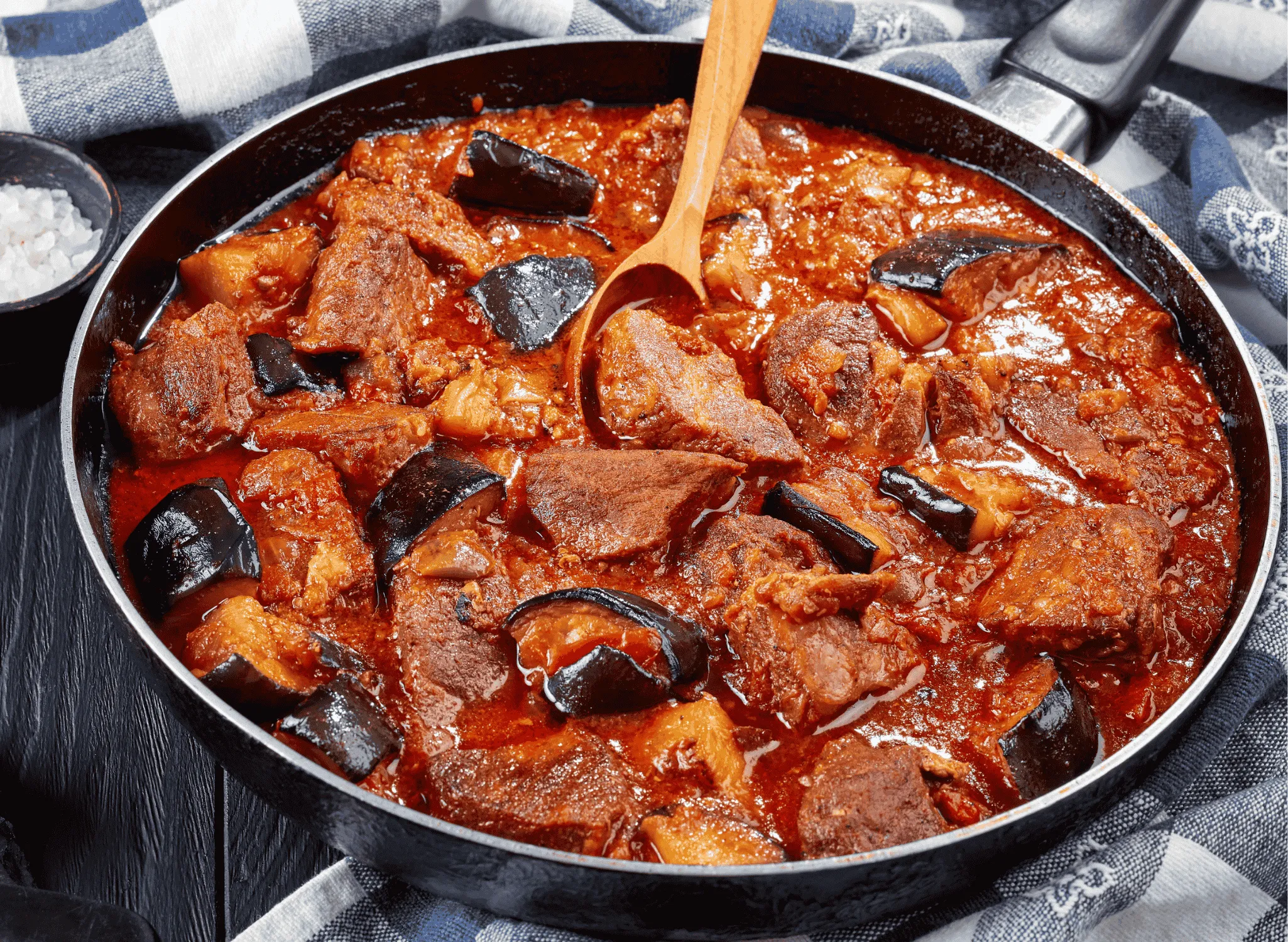 Khoresht Bademjan (Eggplant Meat Stew)