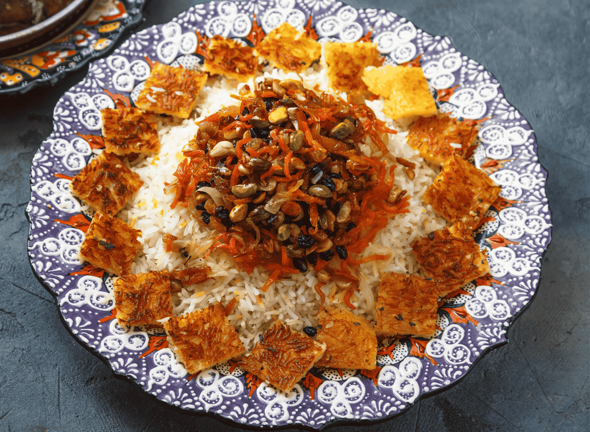 Shirin Polo (Sweet Rice with Nuts)