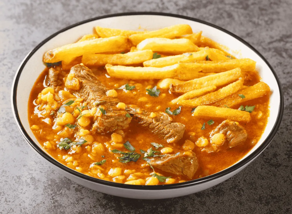 khoresh gheymeh (Split Pea Meat Stew)