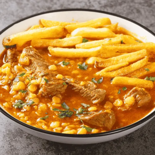 khoresh gheymeh (Split Pea Meat Stew)