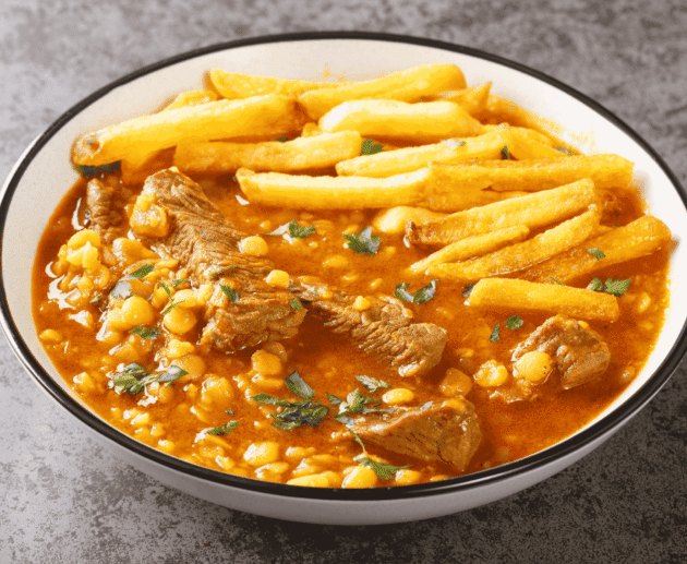 khoresh gheymeh (Split Pea Meat Stew)