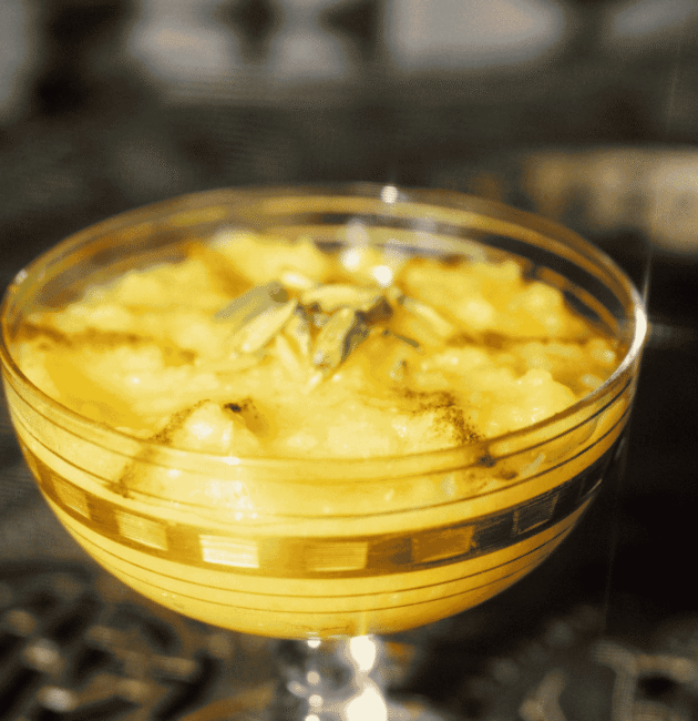 Sholeh Zard (Saffron Rice Pudding)