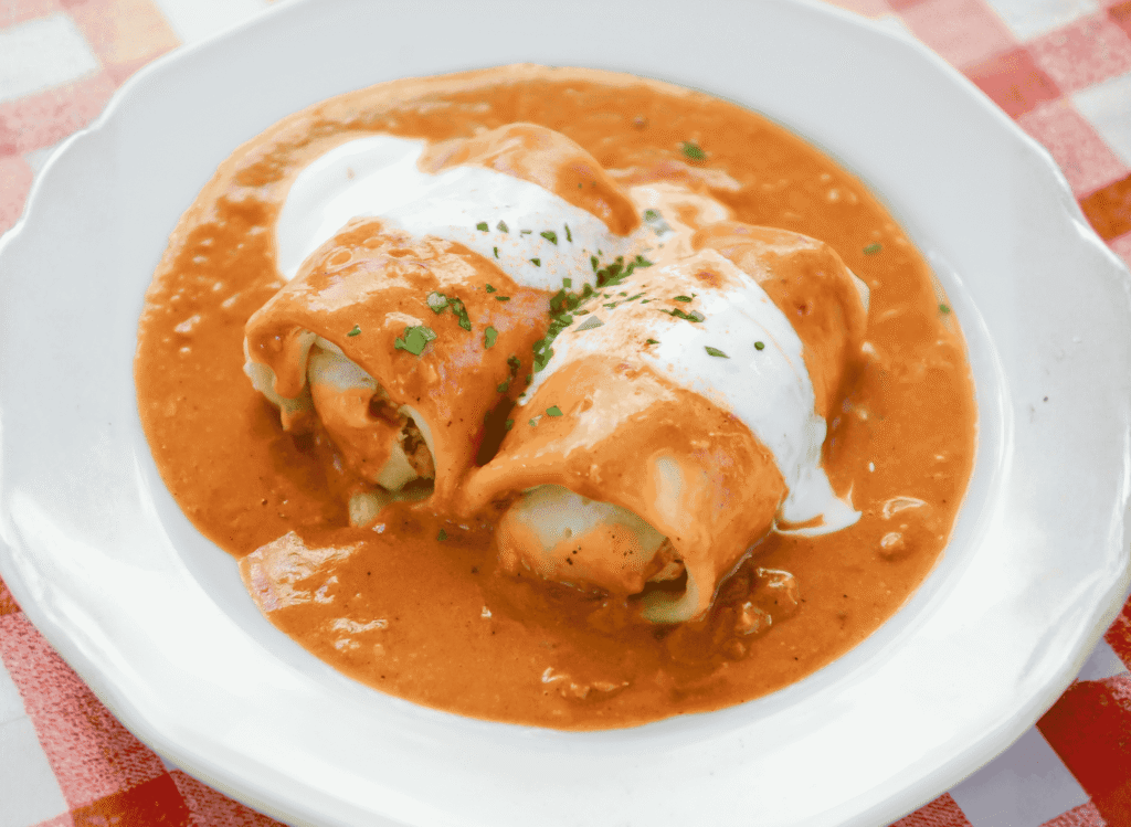 Hortobágyi Palacsinta (Stuffed Crepes)