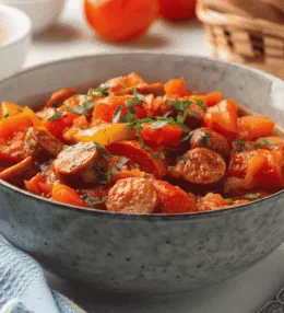 Lecsó (Pepper-Tomato Stew)