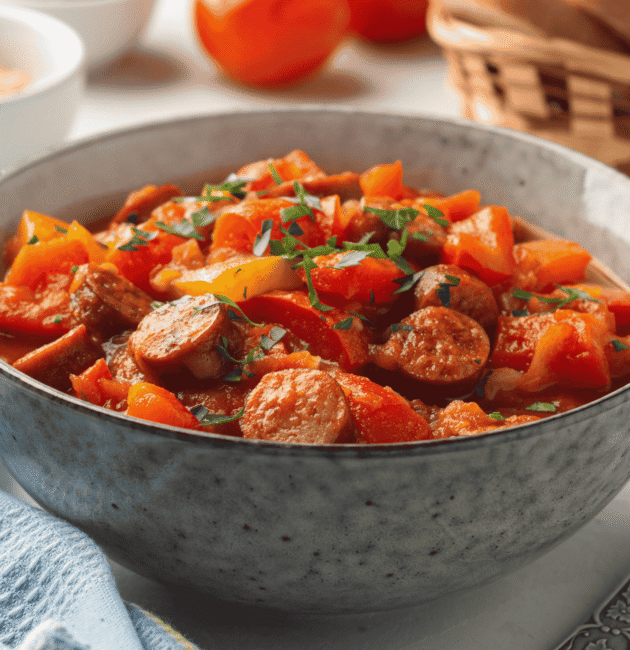 Lecsó (Pepper-Tomato Stew)