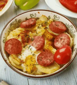 Rakott Krumpli (Layered Potato Bake) 