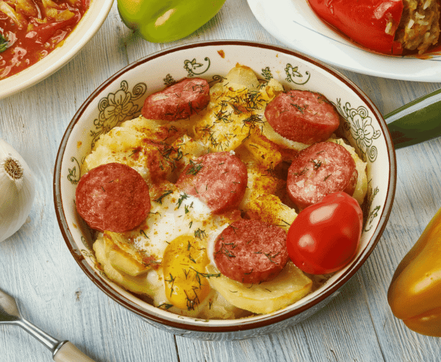 Rakott Krumpli (Layered Potato Bake)