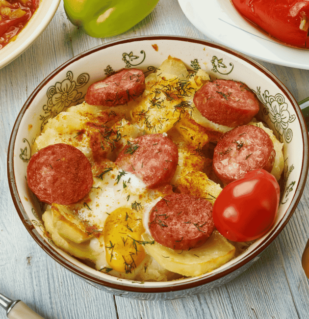 Rakott Krumpli (Layered Potato Bake)