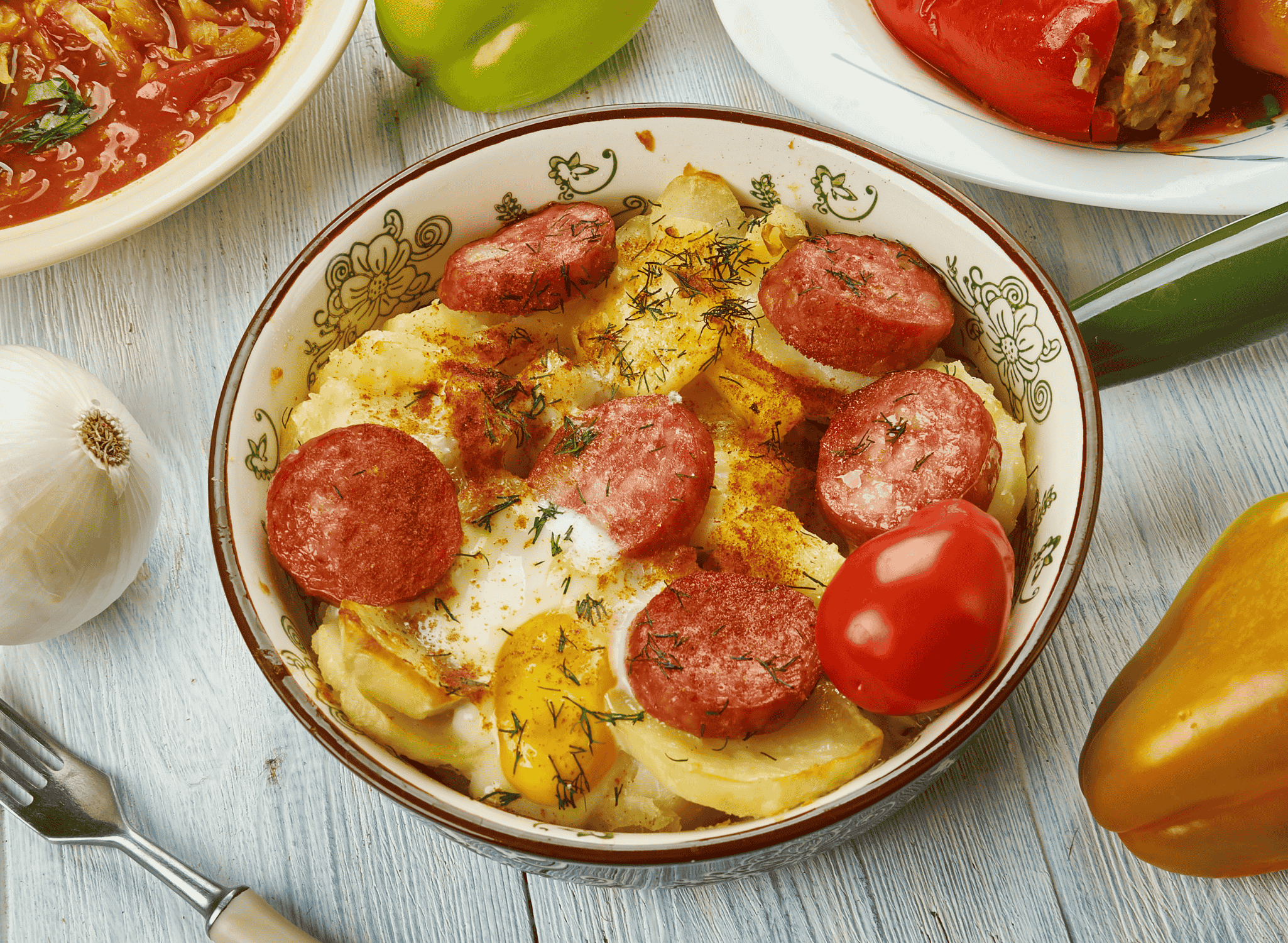 Rakott Krumpli (Layered Potato Bake)