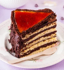 Dobos Torta (Layered Sponge Cake)