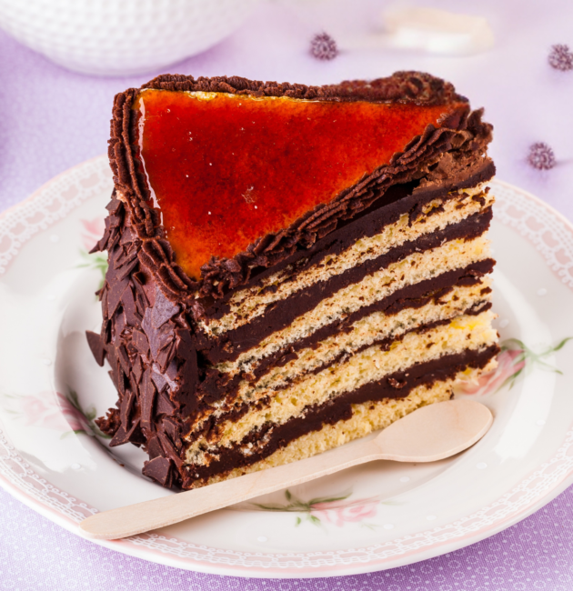 Dobos Torta (Layered Sponge Cake)