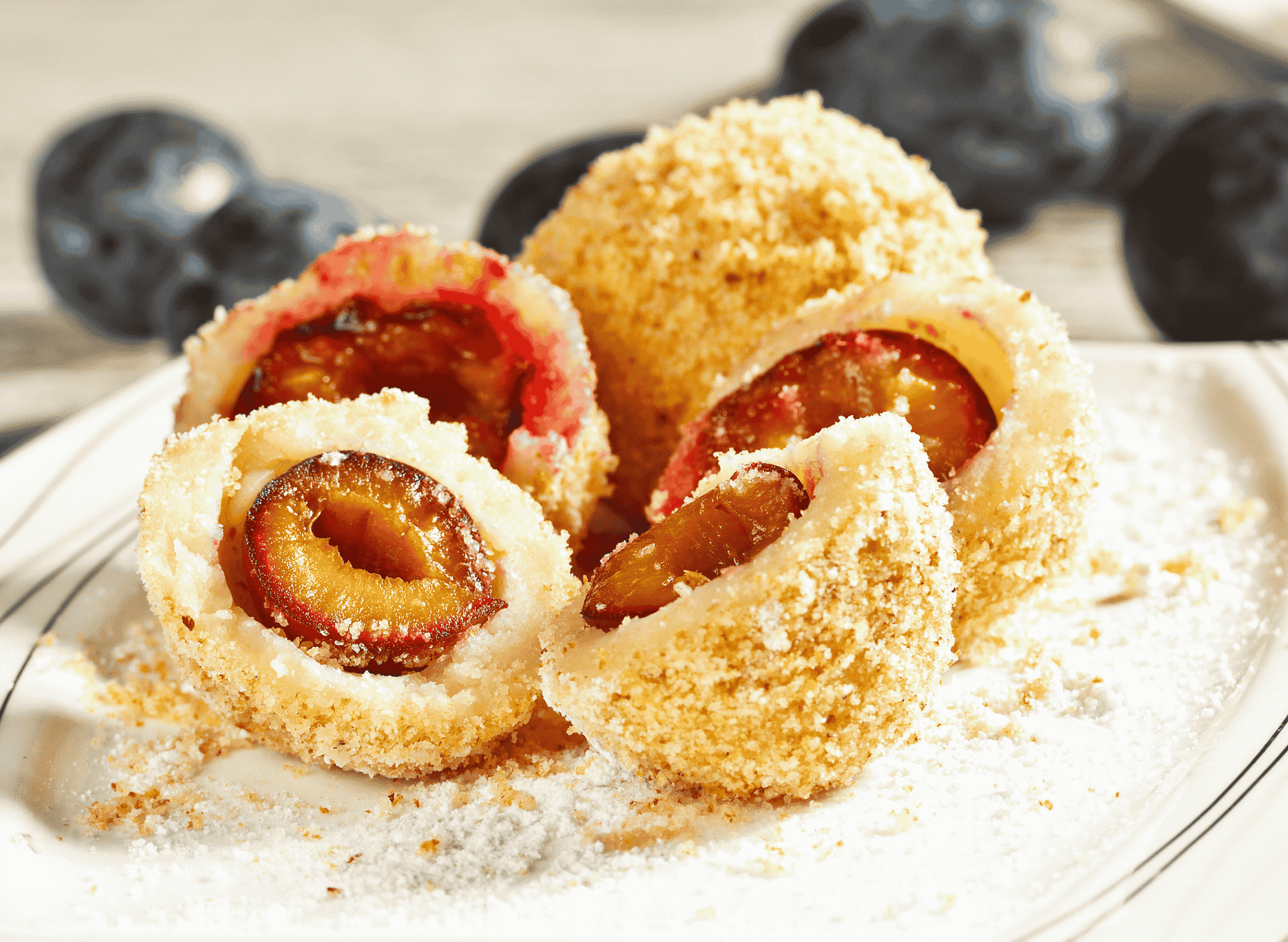 Gomboca Szilvás Gombóc (Plum Dumplings) | DelishGlobe