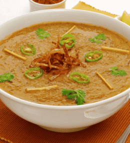 Pakistani Haleem (Beef, Lentil and Wheat Porridge)
